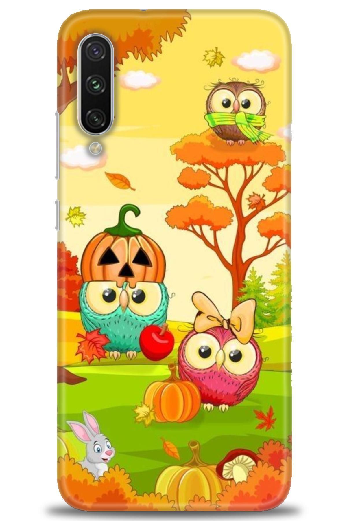 CooperTech Xiaomi Mi A3 İle Uyumlu HD Baskılı Desenli Silikon Kılıf - 581