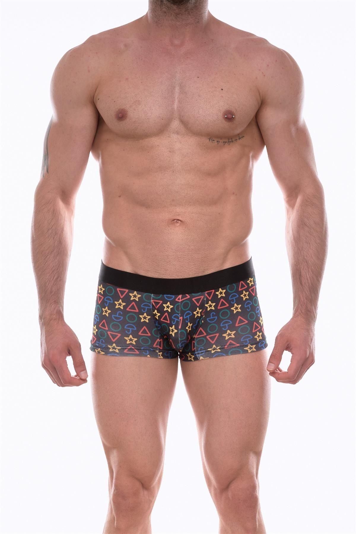 Moda Şahsenem Erkek Desenli Boxer