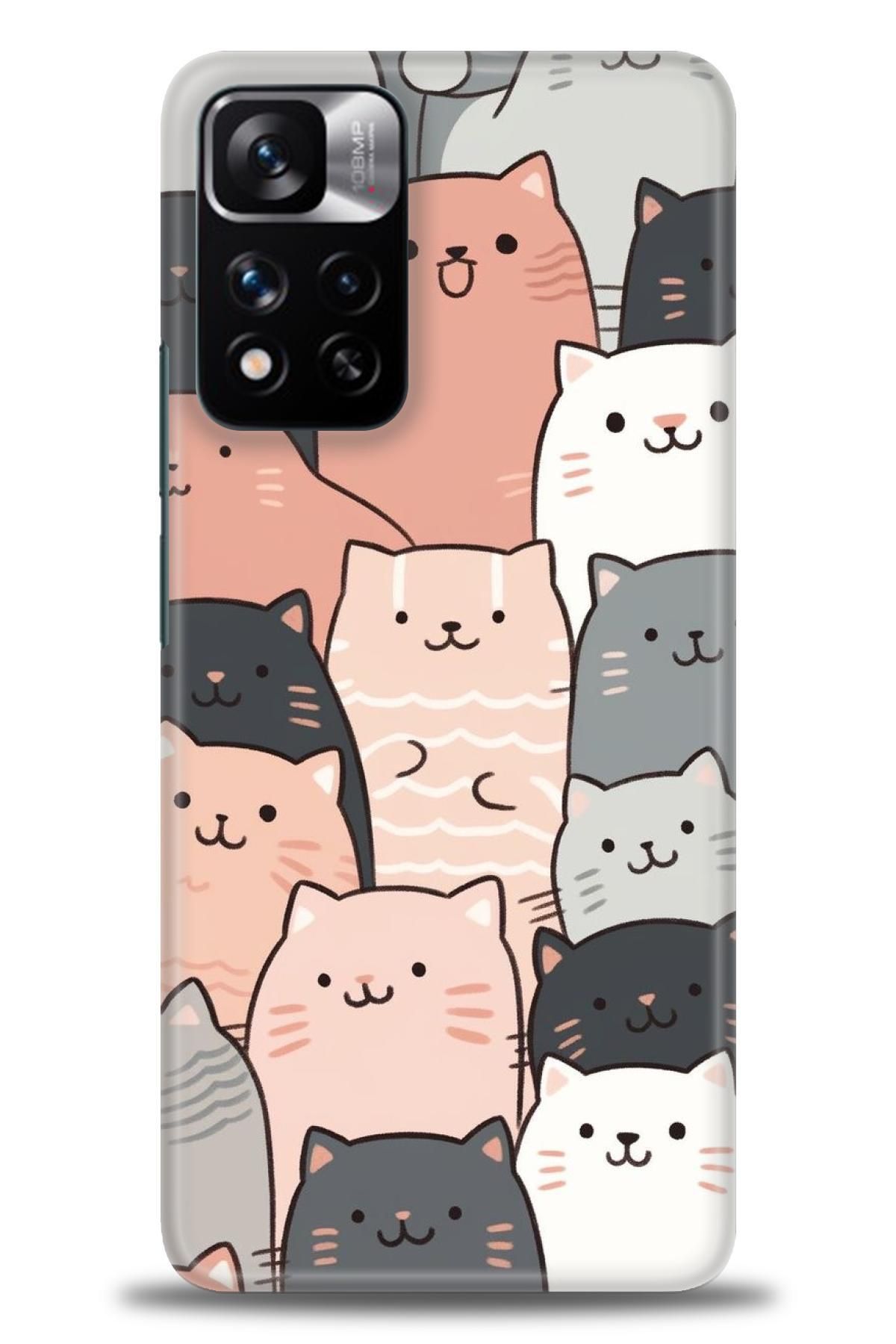 CooperTech Xiaomi Redmi Note 11 Pro Plus İle Uyumlu HD Baskılı Desenli Silikon Kılıf - 301