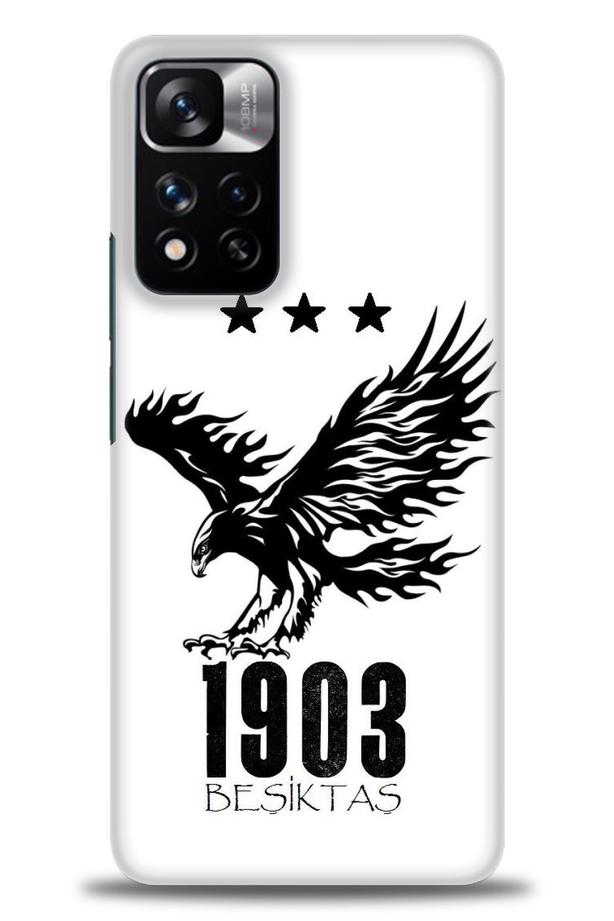 CooperTech Xiaomi Redmi Note 11 Pro Plus İle Uyumlu HD Baskılı Desenli Silikon Kılıf - 451