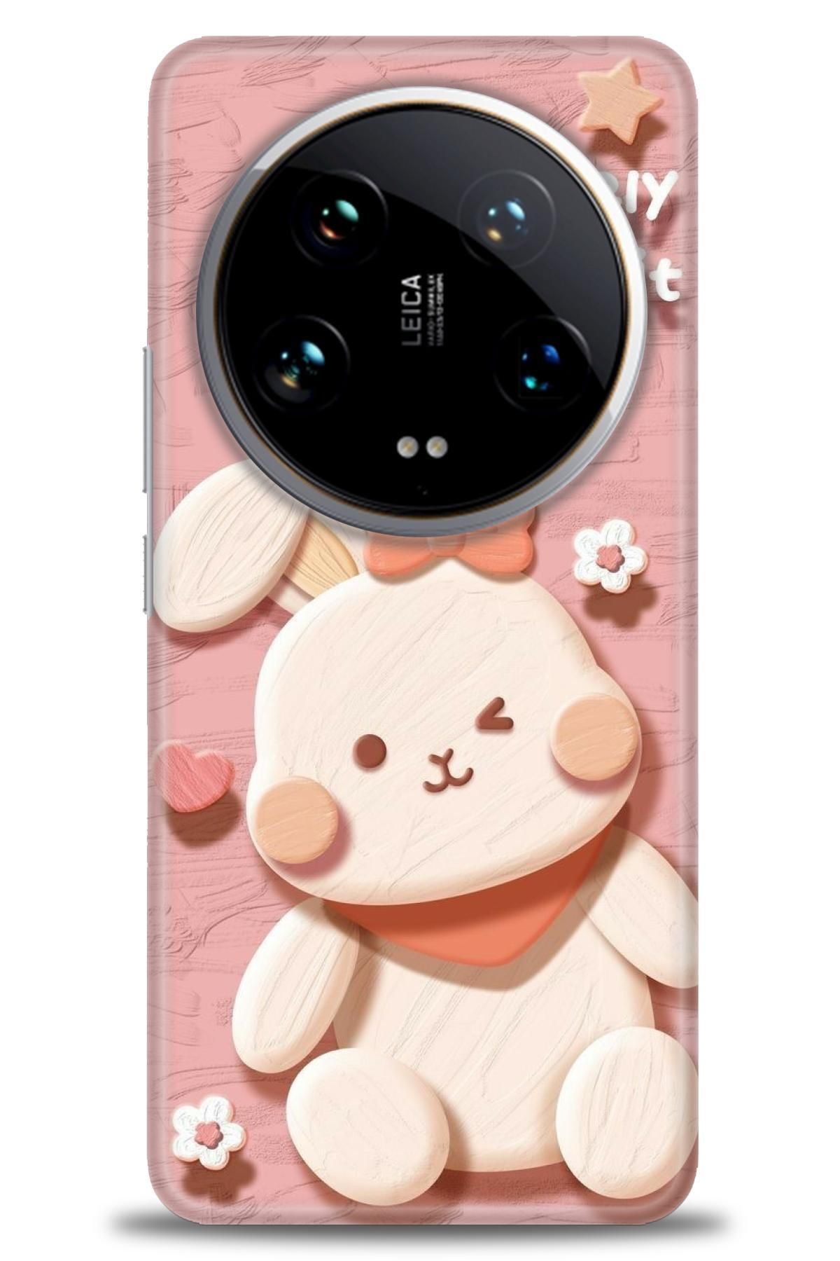 CooperTech Xiaomi Mi 14 Ultra İle Uyumlu HD Baskılı Desenli Silikon Kılıf - 391