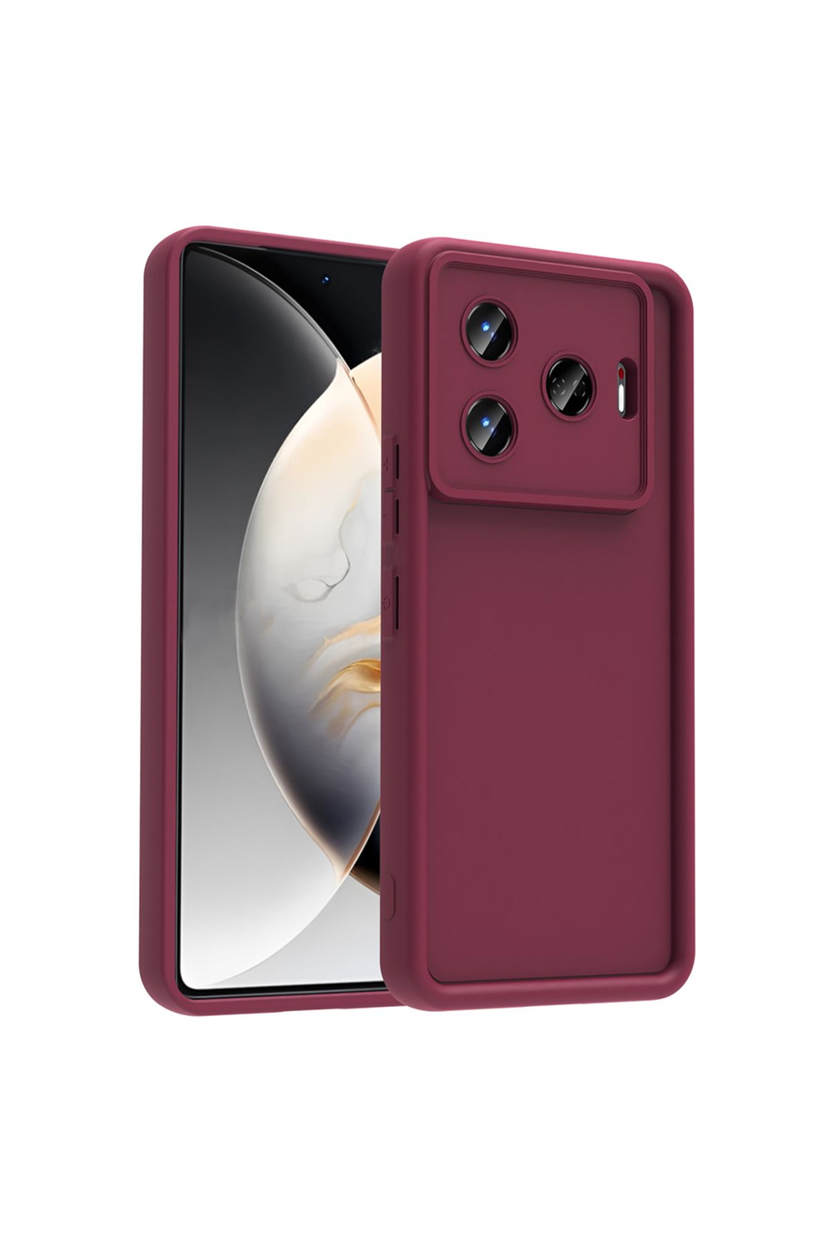 Novatis Tecno Camon 30 Pro 5G Uyumlu Kılıf 3D Kamera Korumalı Soft Silikon Kapak
