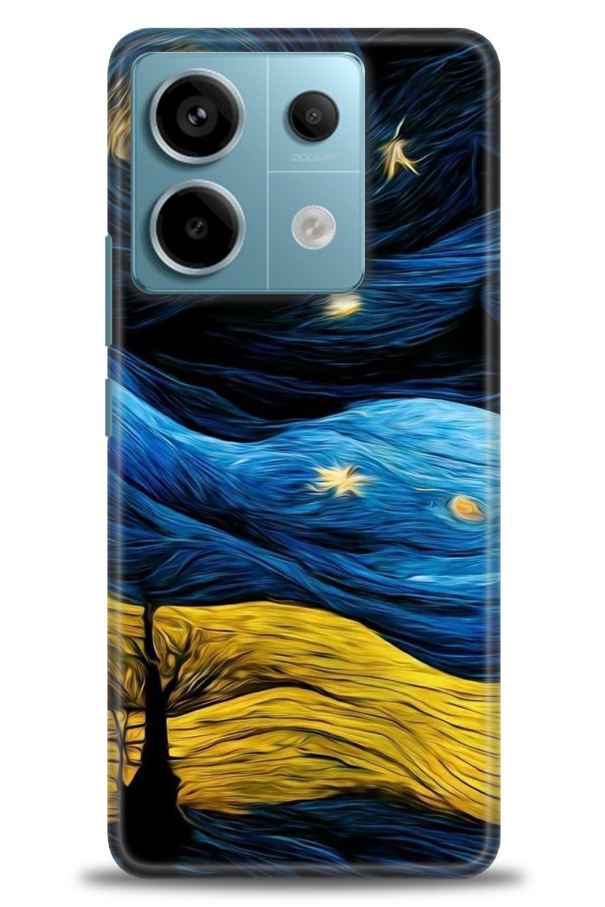 CooperTech Xiaomi Redmi Note 13 Pro 5G İle Uyumlu HD Baskılı Desenli Silikon Kılıf - 721