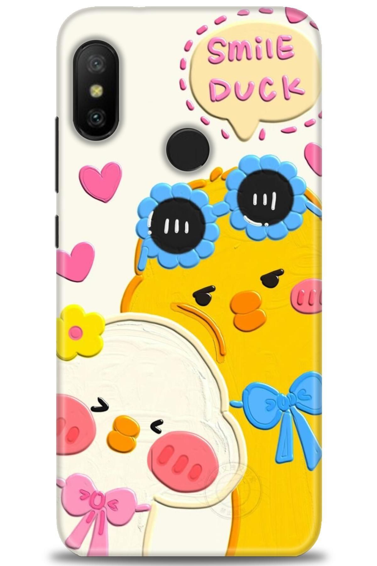 CooperTech Xiaomi Mi A2 Lite İle Uyumlu HD Baskılı Desenli Silikon Kılıf - 831