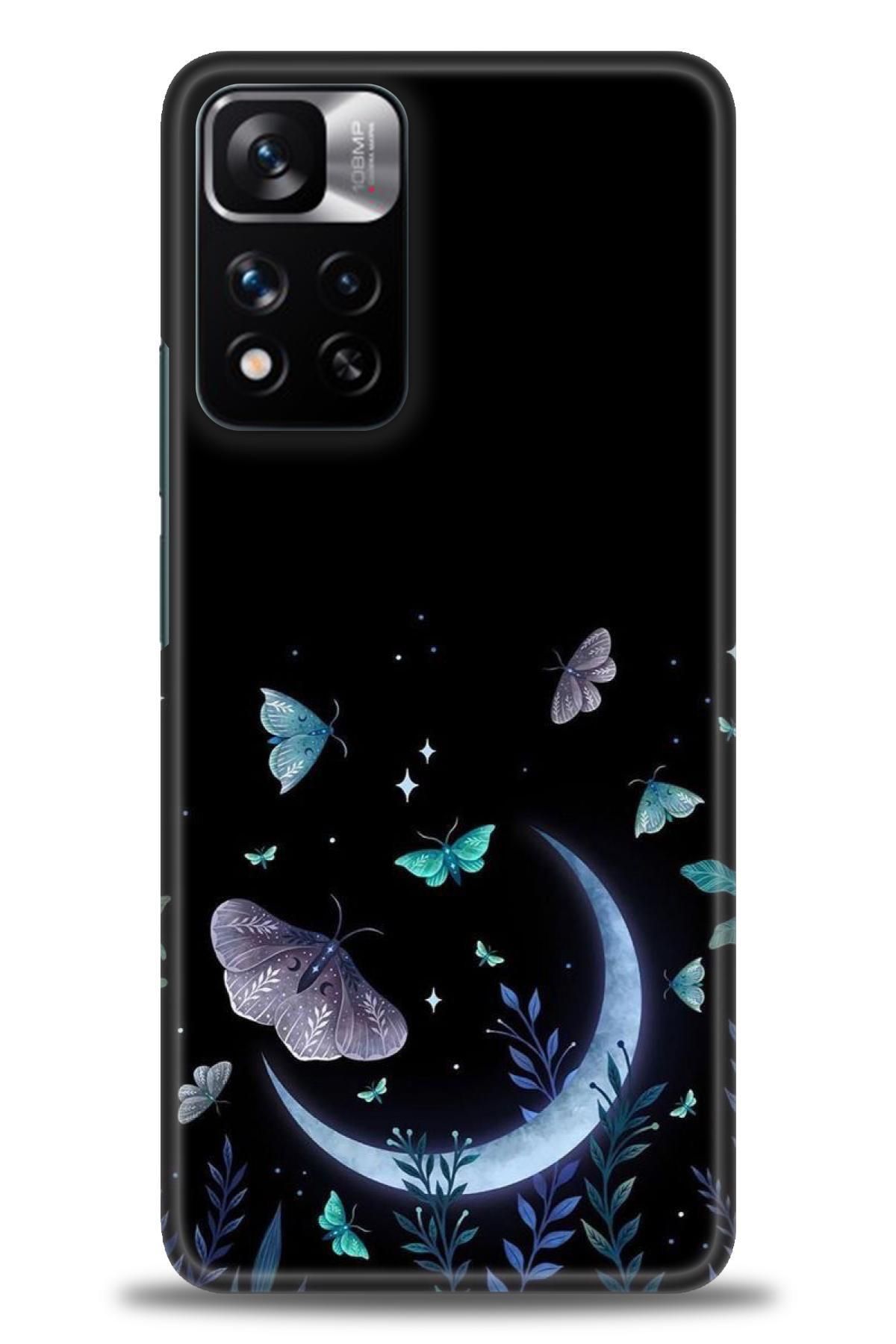 CooperTech Xiaomi Redmi Note 11 Pro Plus İle Uyumlu HD Baskılı Desenli Silikon Kılıf - 21