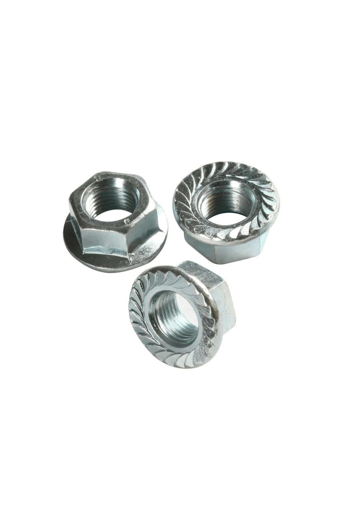NEZADE STORE Altıköşe Flanşlı Somun M10 - 10 Adet - Lisinya