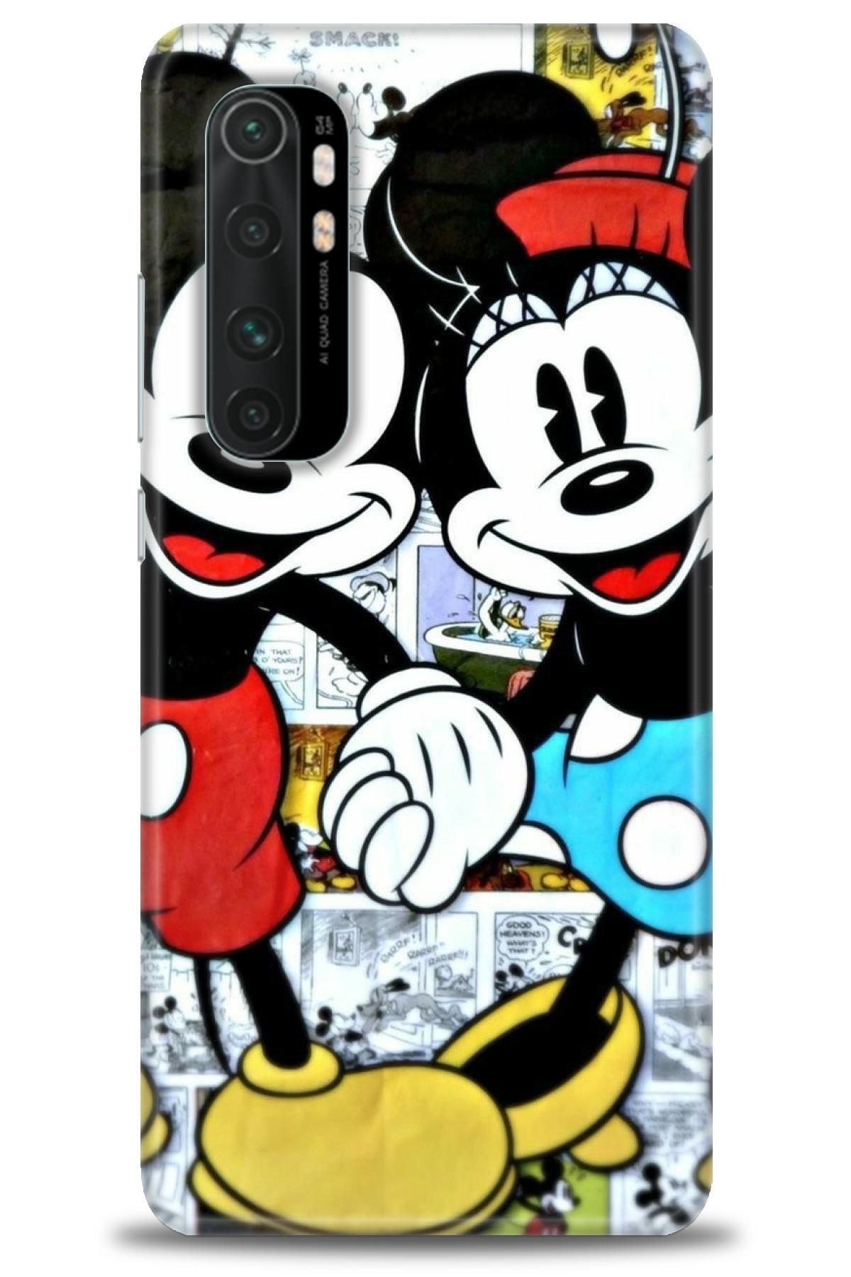 CooperTech Xiaomi Mi Note 10 Lite İle Uyumlu HD Baskılı Desenli Silikon Kılıf - 161