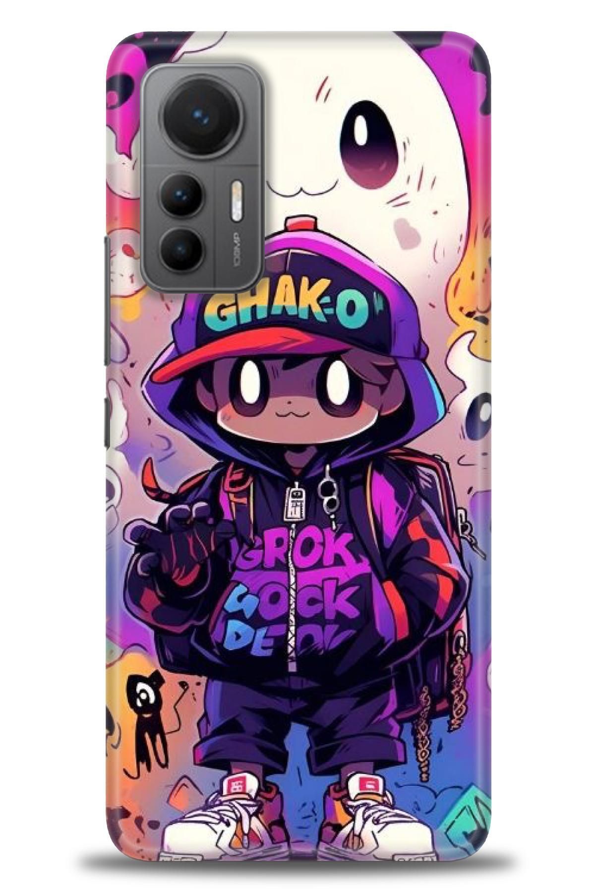 CooperTech Xiaomi Mi 12 Lite İle Uyumlu HD Baskılı Desenli Silikon Kılıf - 911