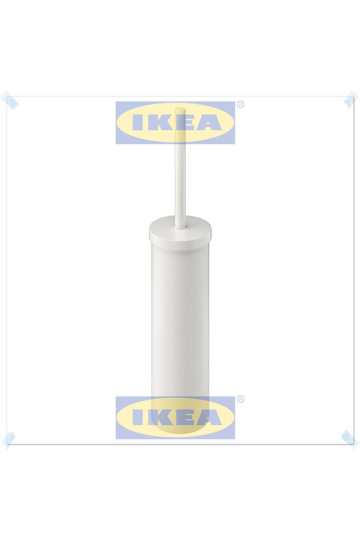 IKEA Enudden Beyaz Tuvalet Fırçası, 48 Cm