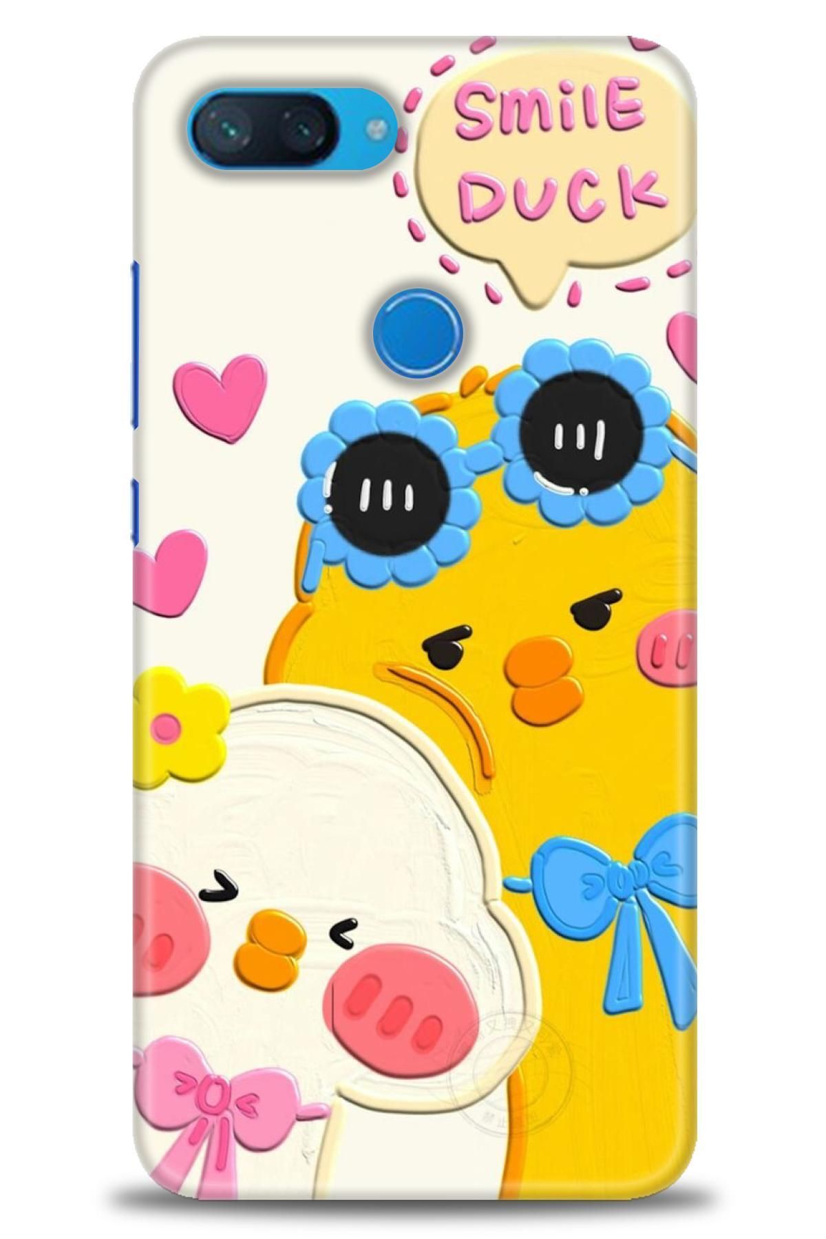 CooperTech Xiaomi Mi 8 Lite İle Uyumlu HD Baskılı Desenli Silikon Kılıf - 951