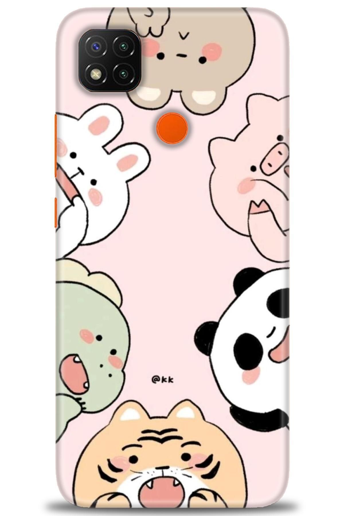 CooperTech Xiaomi Redmi 9C İle Uyumlu HD Baskılı Desenli Silikon Kılıf - 291