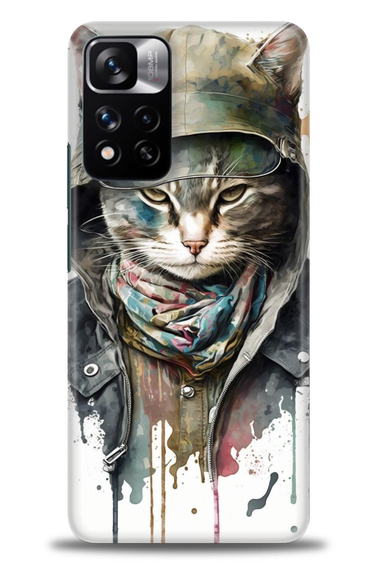 CooperTech Xiaomi Redmi Note 11 Pro Plus İle Uyumlu HD Baskılı Desenli Silikon Kılıf - 631