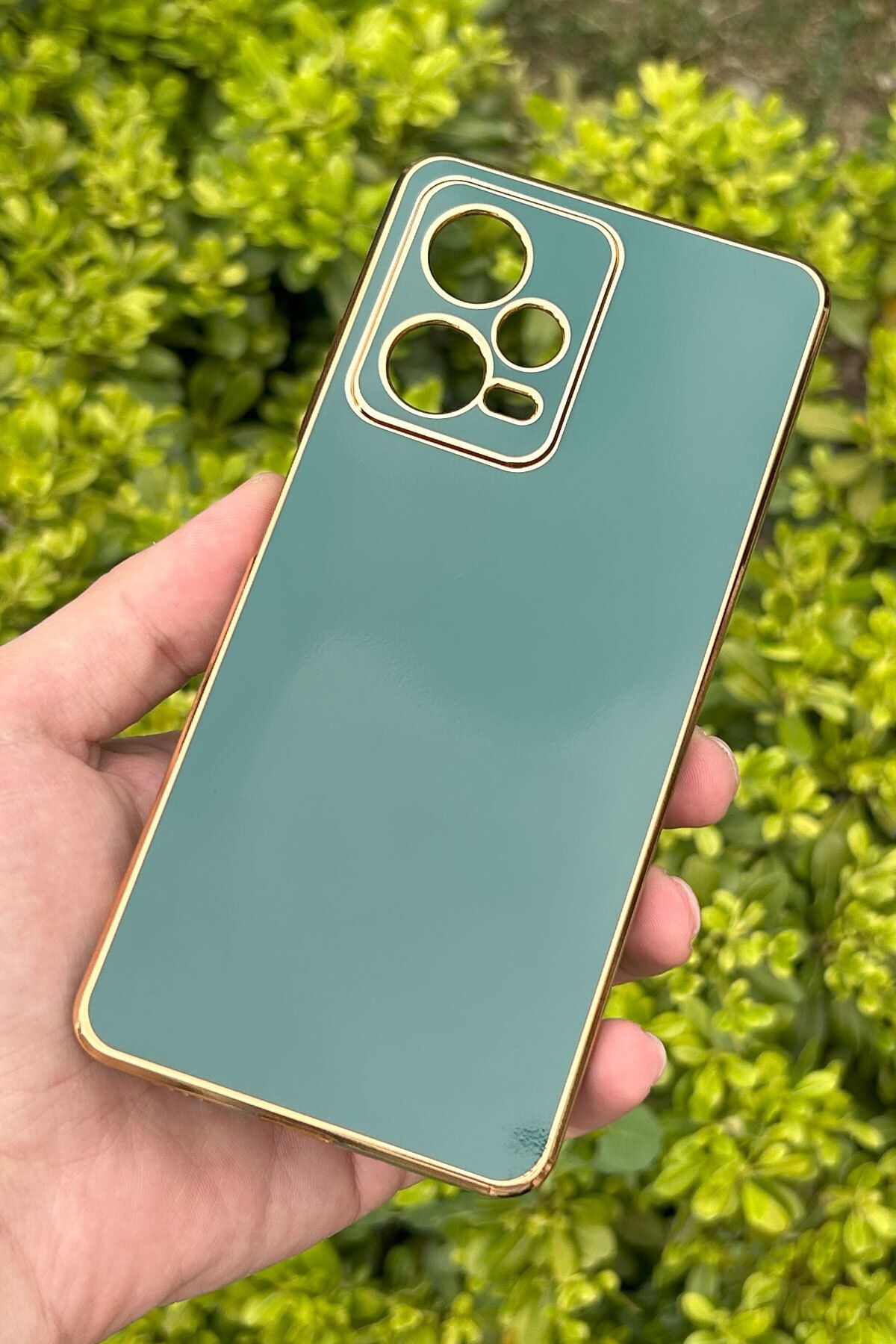 CEPSTOK Xiaomi Redmi Note 12 Pro 5G Kılıf Kenar Detaylı Yumuşak Parlak Silikon