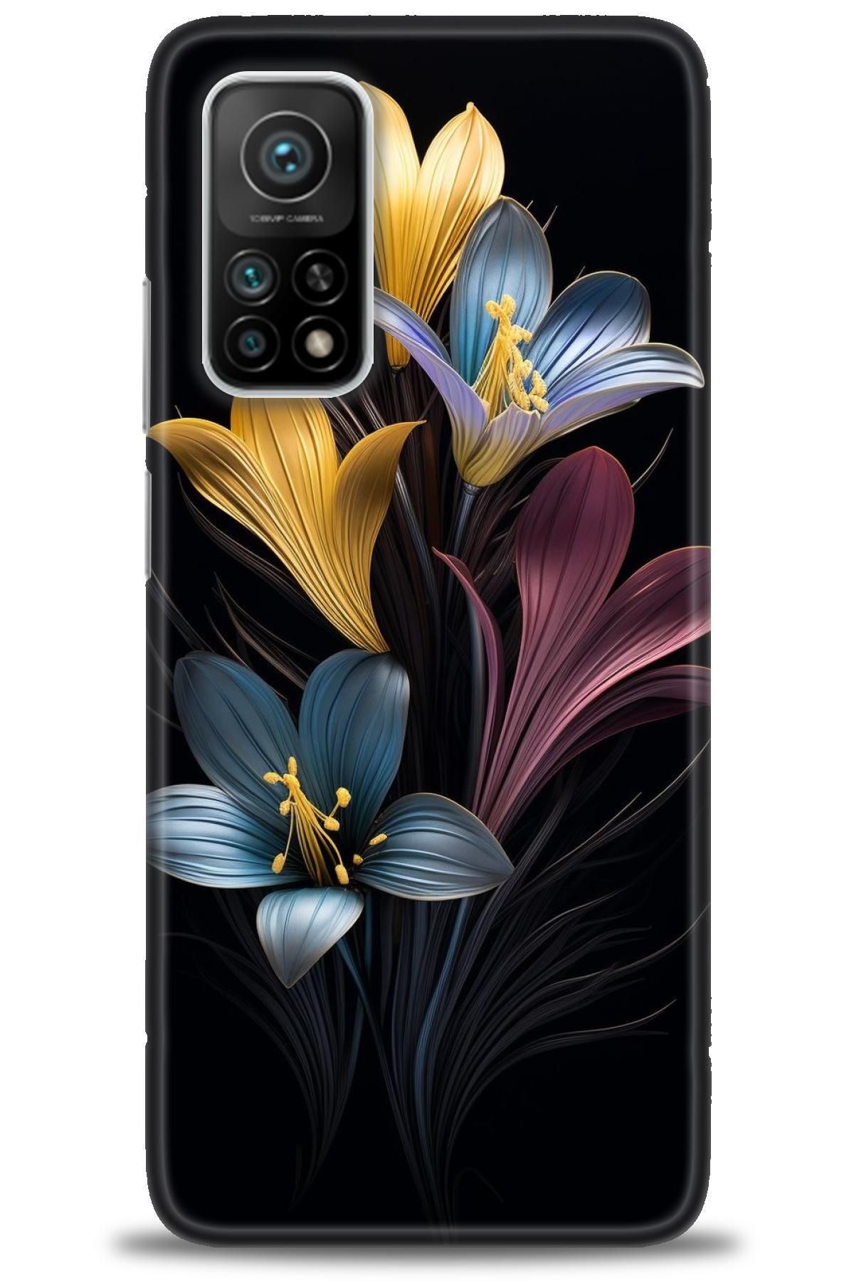 CooperTech Xiaomi Mi 10T İle Uyumlu HD Baskılı Desenli Silikon Kılıf - 411