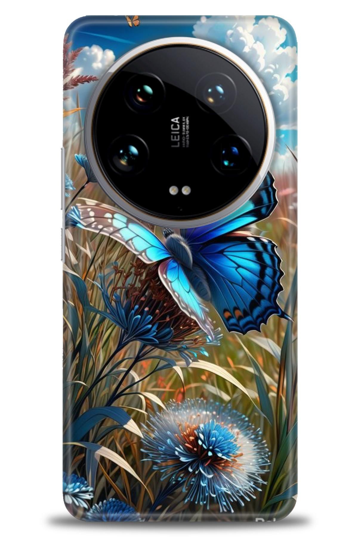 CooperTech Xiaomi Mi 14 Ultra İle Uyumlu HD Baskılı Desenli Silikon Kılıf - 611