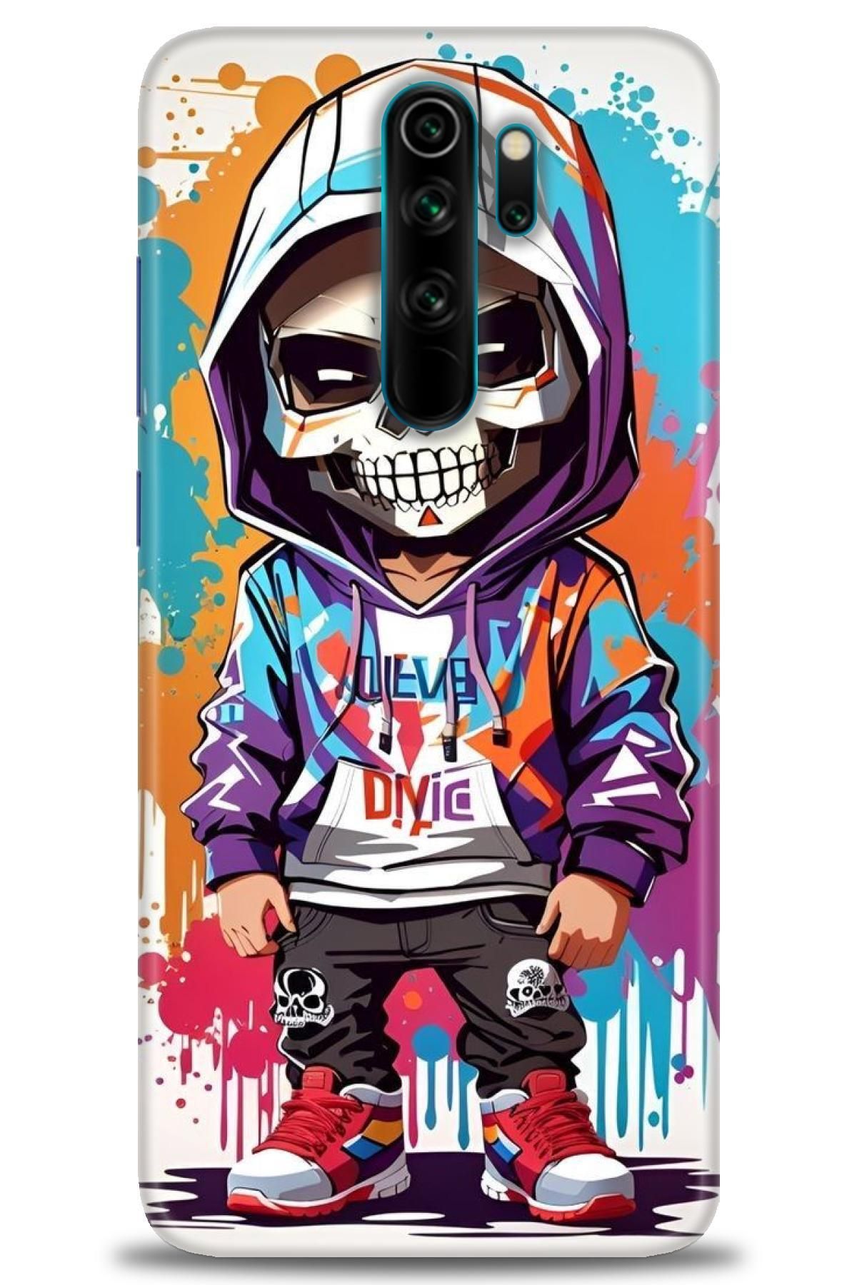 CooperTech Xiaomi Redmi Note 8 Pro İle Uyumlu HD Baskılı Desenli Silikon Kılıf - 991