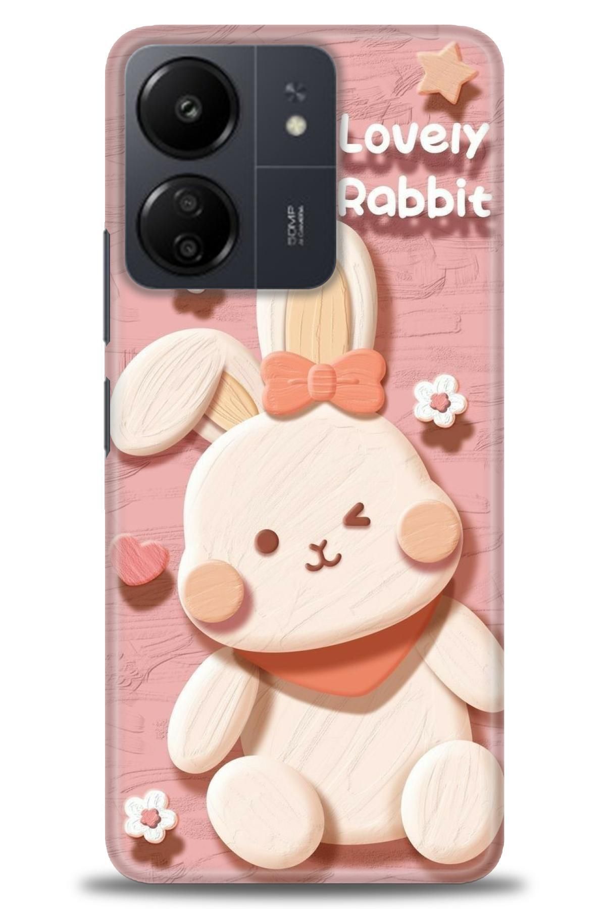 CooperTech Xiaomi Redmi 13C İle Uyumlu HD Baskılı Desenli Silikon Kılıf - 391