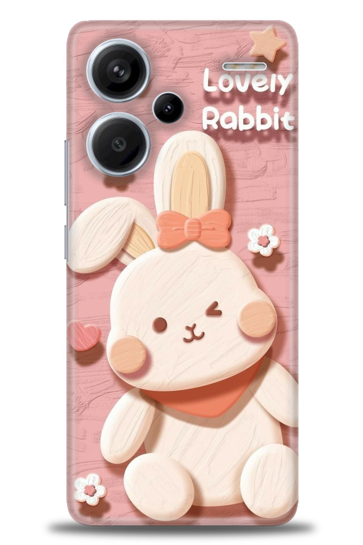 CooperTech Xiaomi Redmi Note 13 Pro Plus İle Uyumlu HD Baskılı Desenli Silikon Kılıf - 391