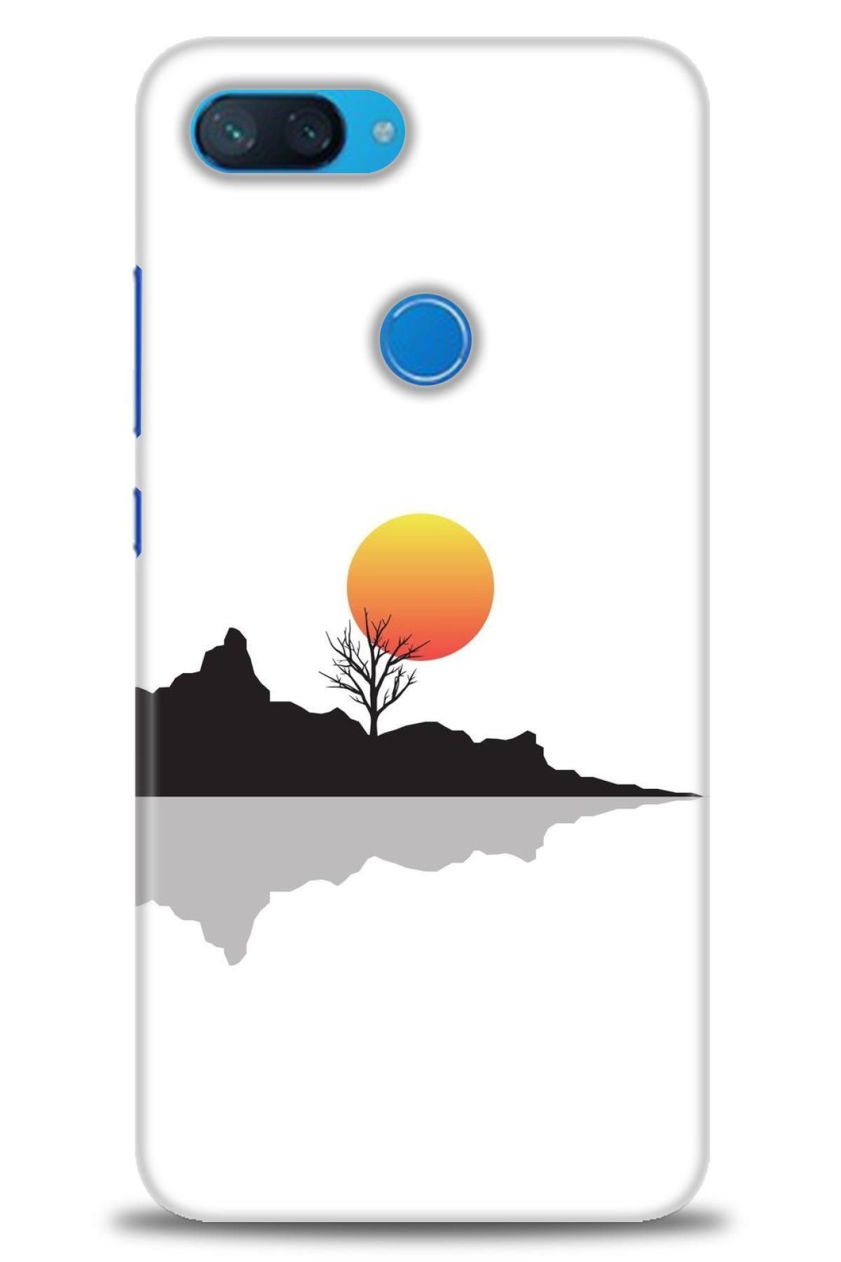 CooperTech Xiaomi Mi 8 Lite İle Uyumlu HD Baskılı Desenli Silikon Kılıf - 751