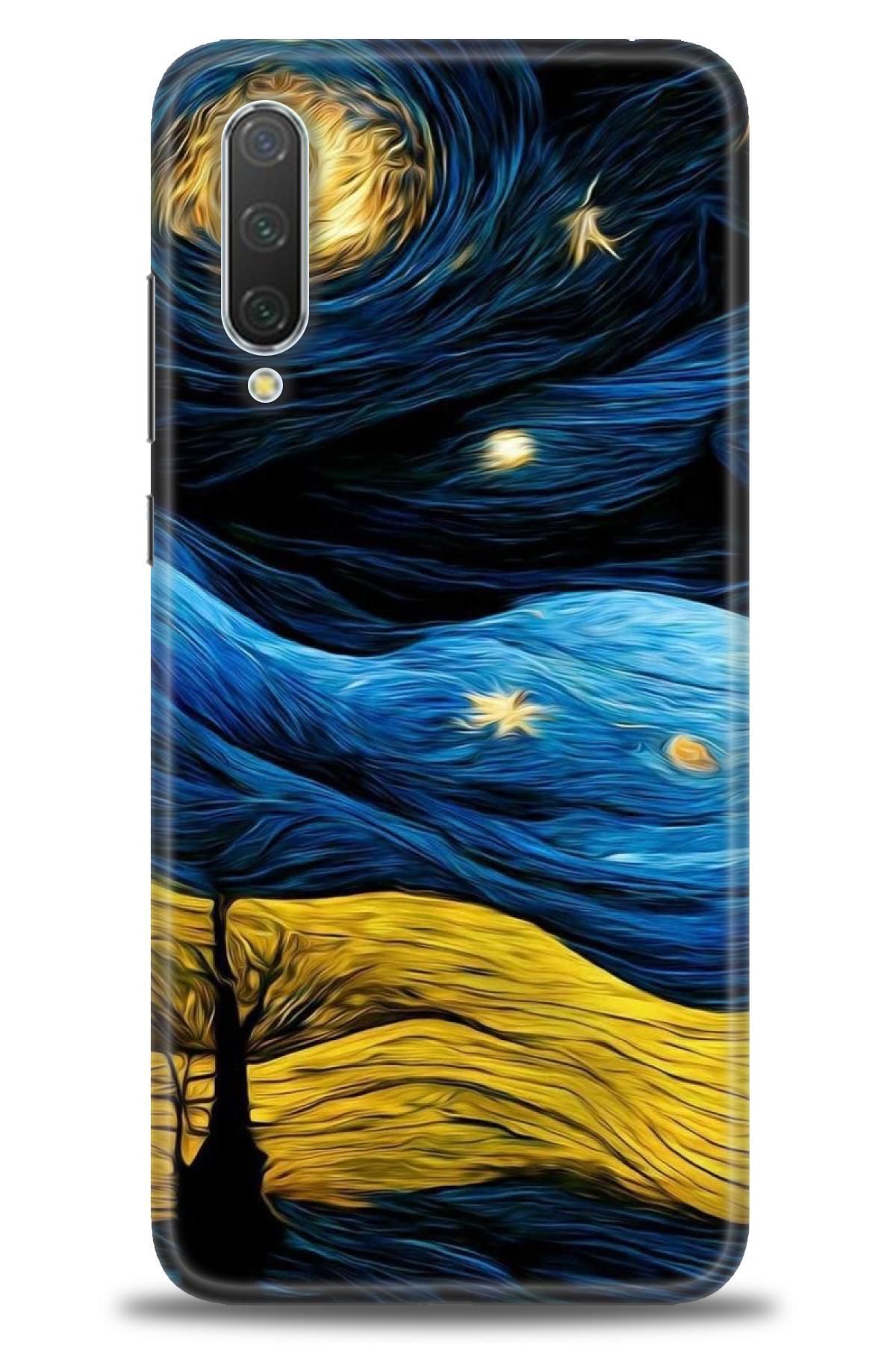 CooperTech Xiaomi Mi 9 Lite İle Uyumlu HD Baskılı Desenli Silikon Kılıf - 721