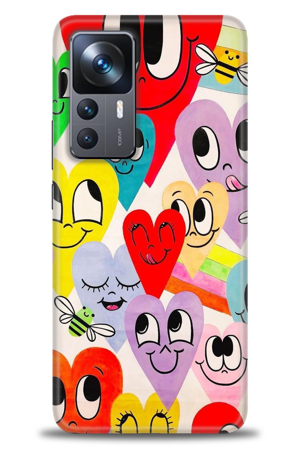 CooperTech Xiaomi Mi 12T İle Uyumlu HD Baskılı Desenli Silikon Kılıf - 1
