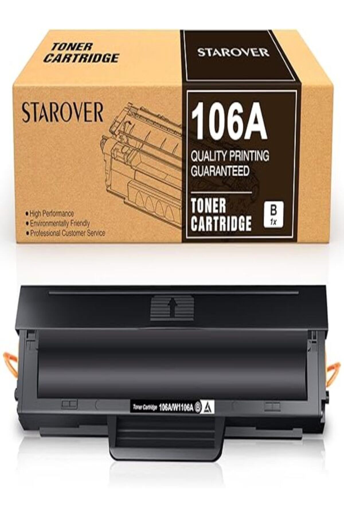 HP 106A HP 106A W1106A HP Laser 107w 107a 107r MFP 135wg 135a 135r 135w 137f (1 Siyah, Çipli) AURA