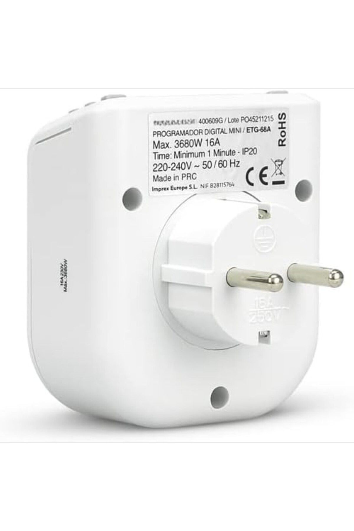 Ucuz Geldi-3 Digital Timed Sockets |   Cata Time Clock Socket with Weekly Schedule |   Aquarium Compatible |   16A 4