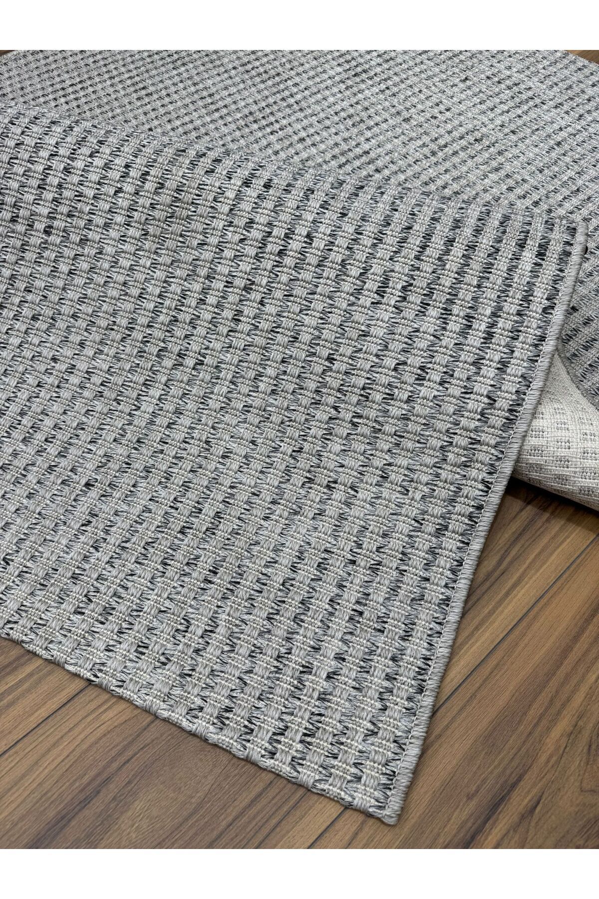 Neşem Halı Boutique Sisal halı - 666 - GRİ Hasır Dokulu Kolay Temizlenen Jut Görünümlü Halımız