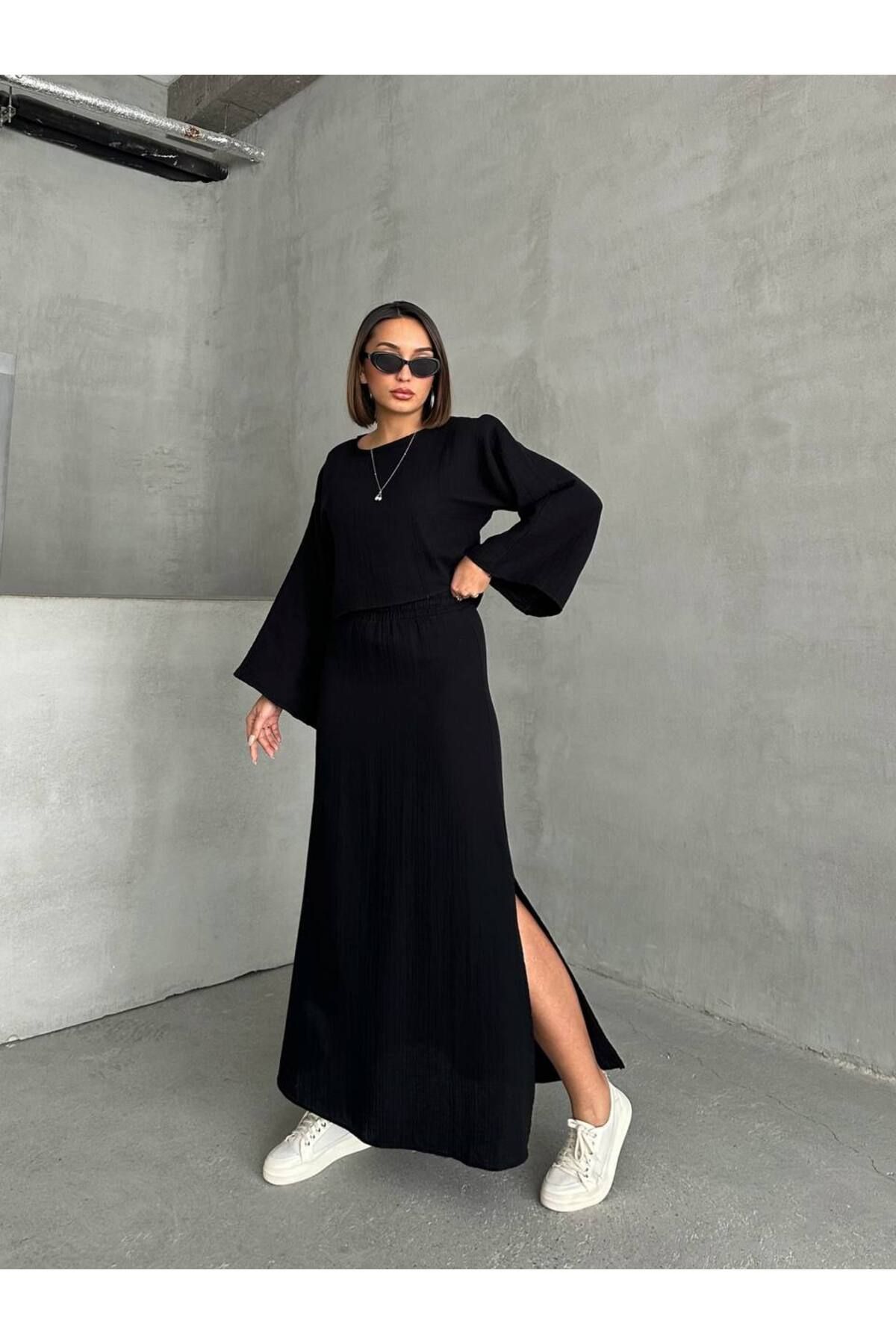 fhk atelier Muslin Etek Takım