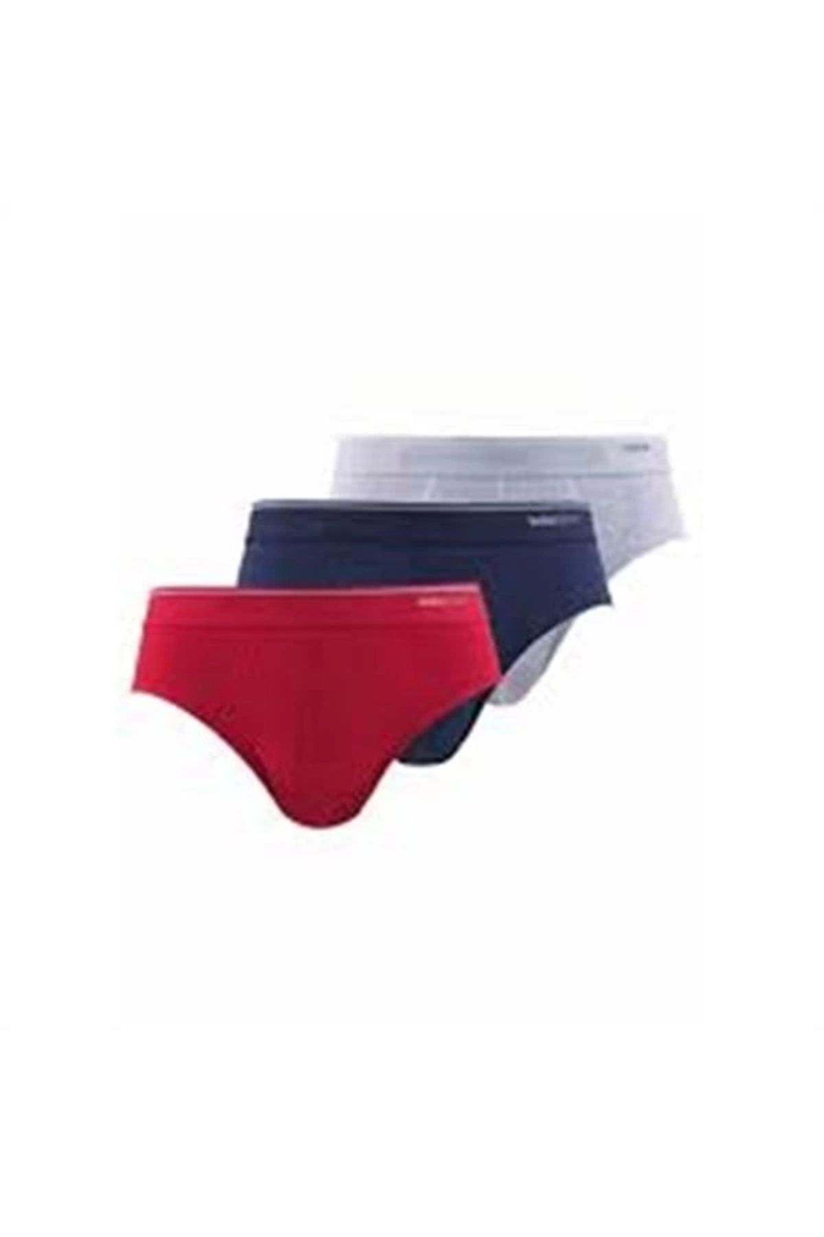 kiviva Erkek Pamuklu 3Lü Boxer Slip 9672