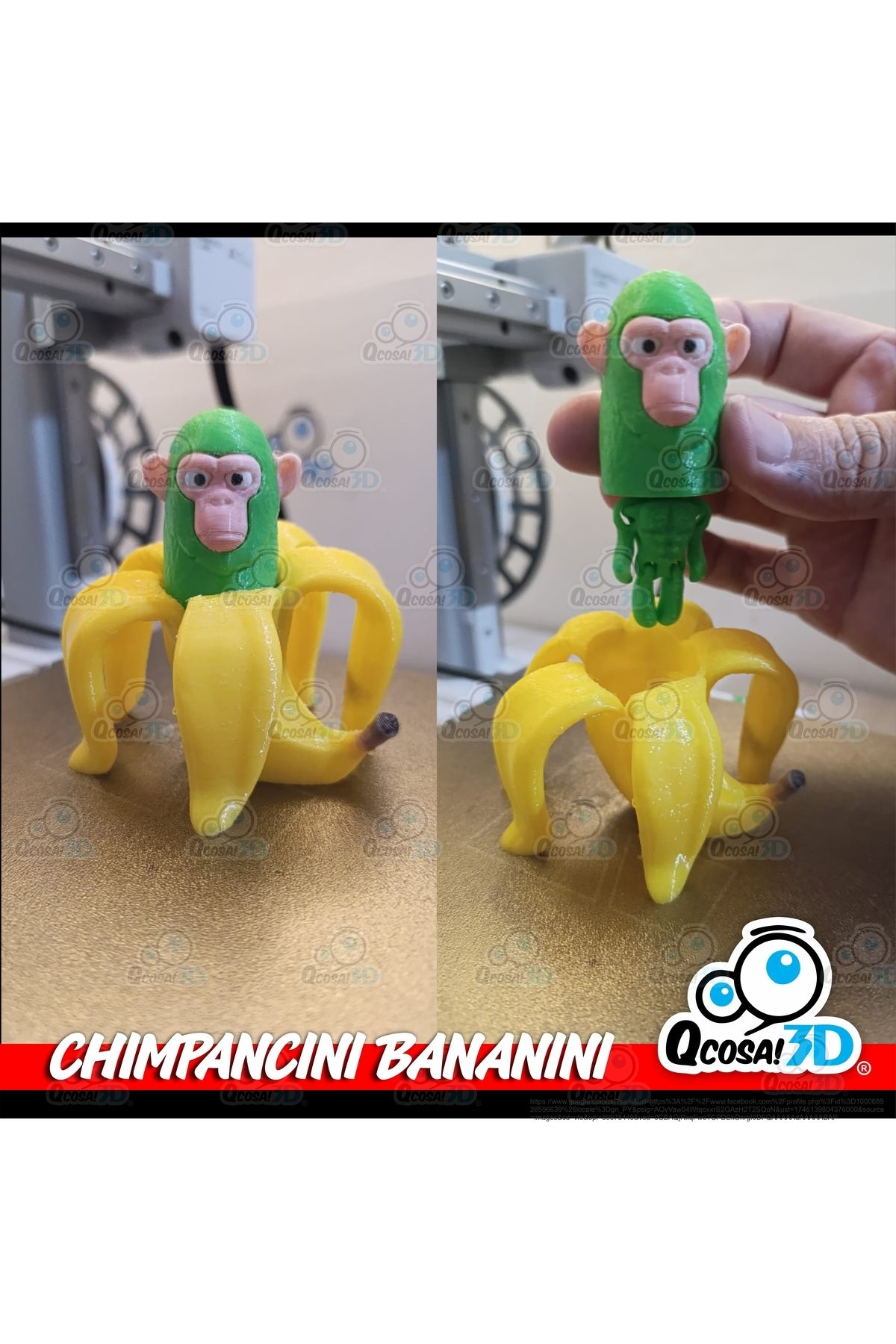 Goplast Premium TUNG TUNG SAHUR - CHIMPANCINI BANANINI - 20CM