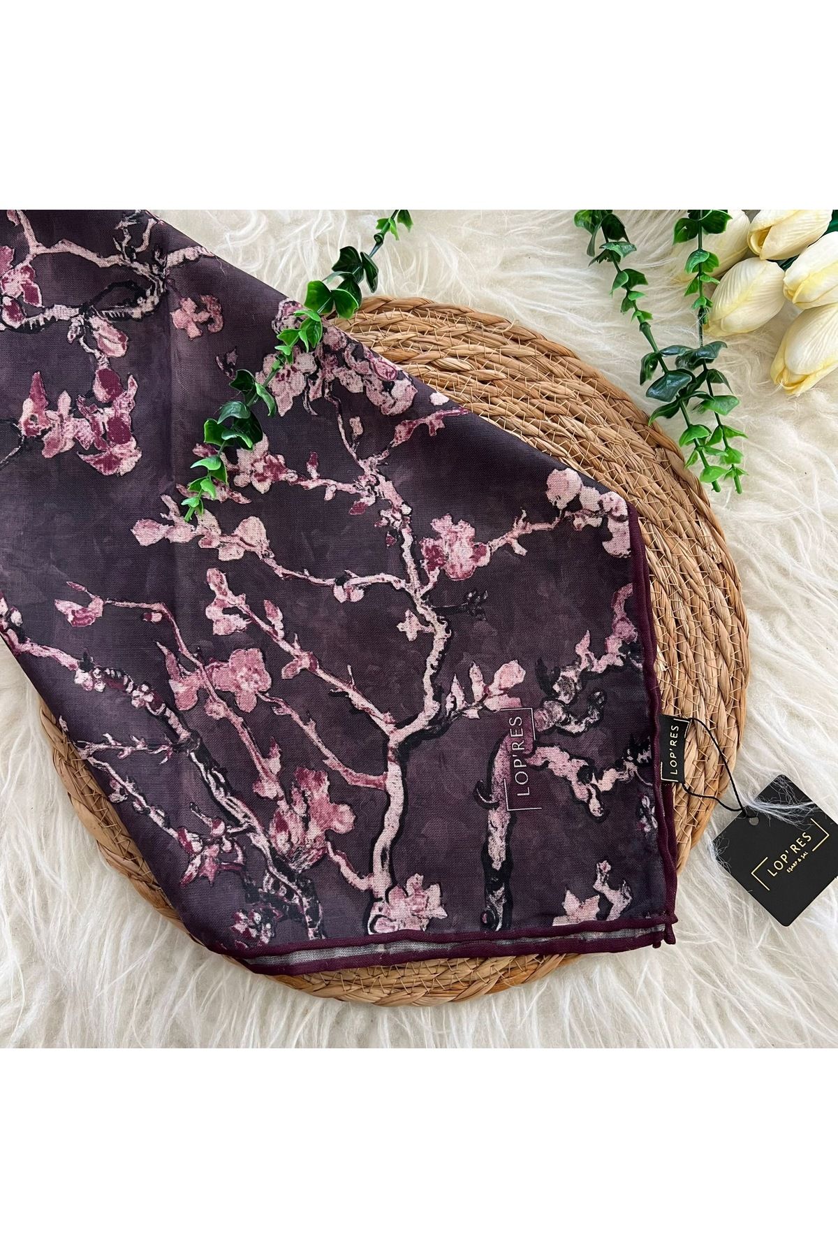 LOPRES - Soft Pamuklu Eşarp smb34