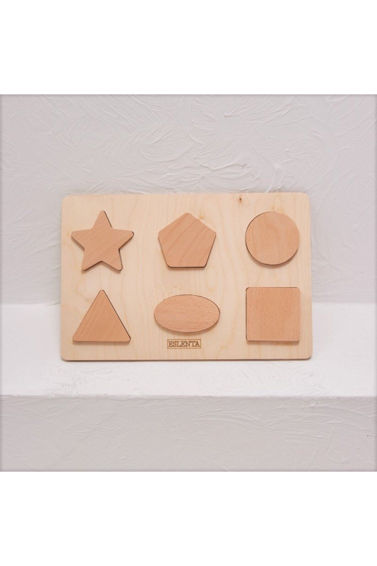 پازل چوبی اشکال هندسی | بازی پازل آموزشی و سرگرمکننده