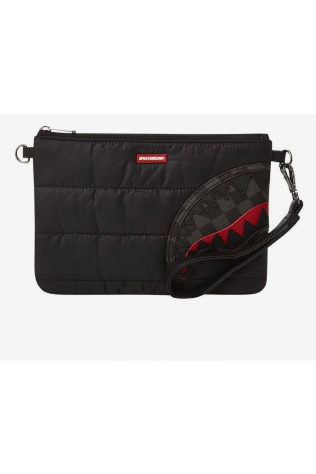 Sprayground Siyah Puffer el çantası