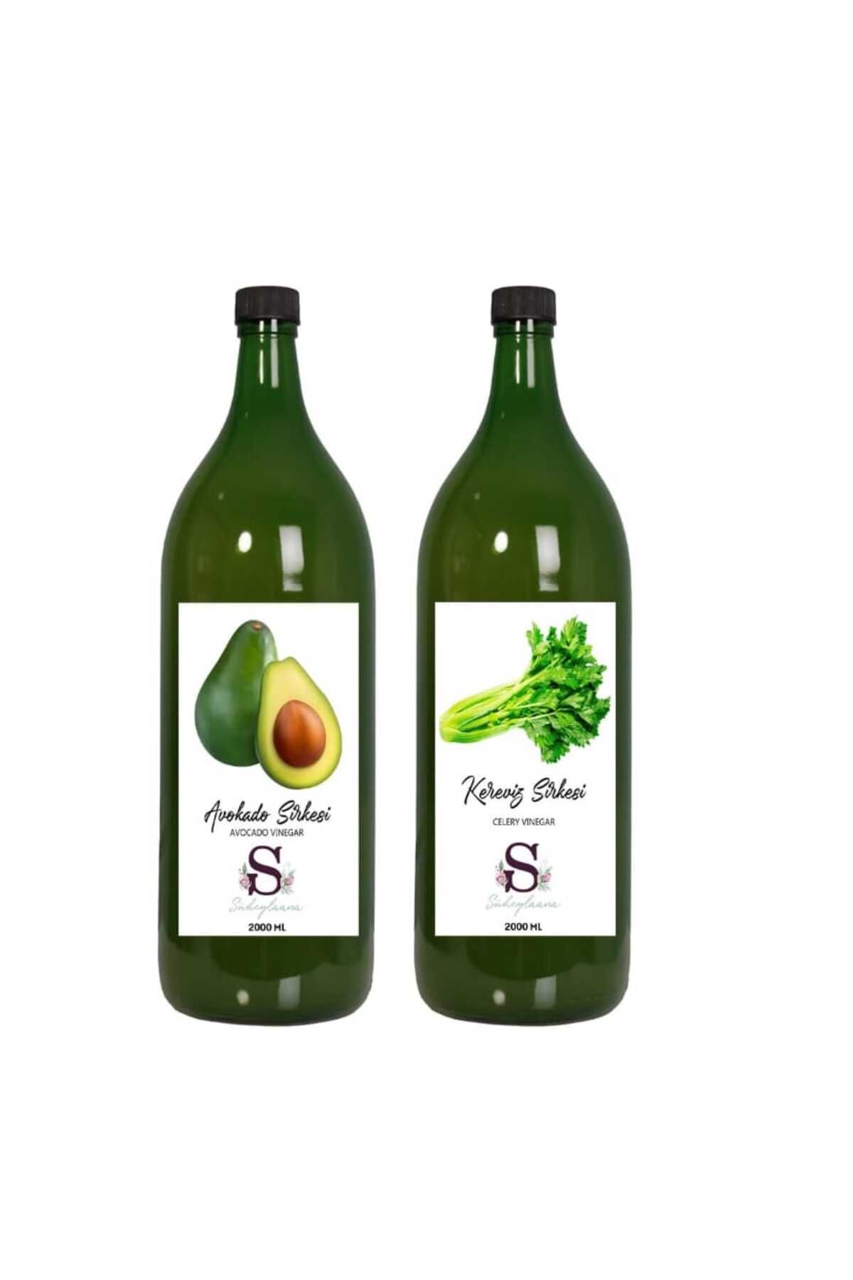 Süheylaana Doğal Avokado Sirkesi 2000 Ml - Doğal Kereviz Sirkesi 2000 Ml