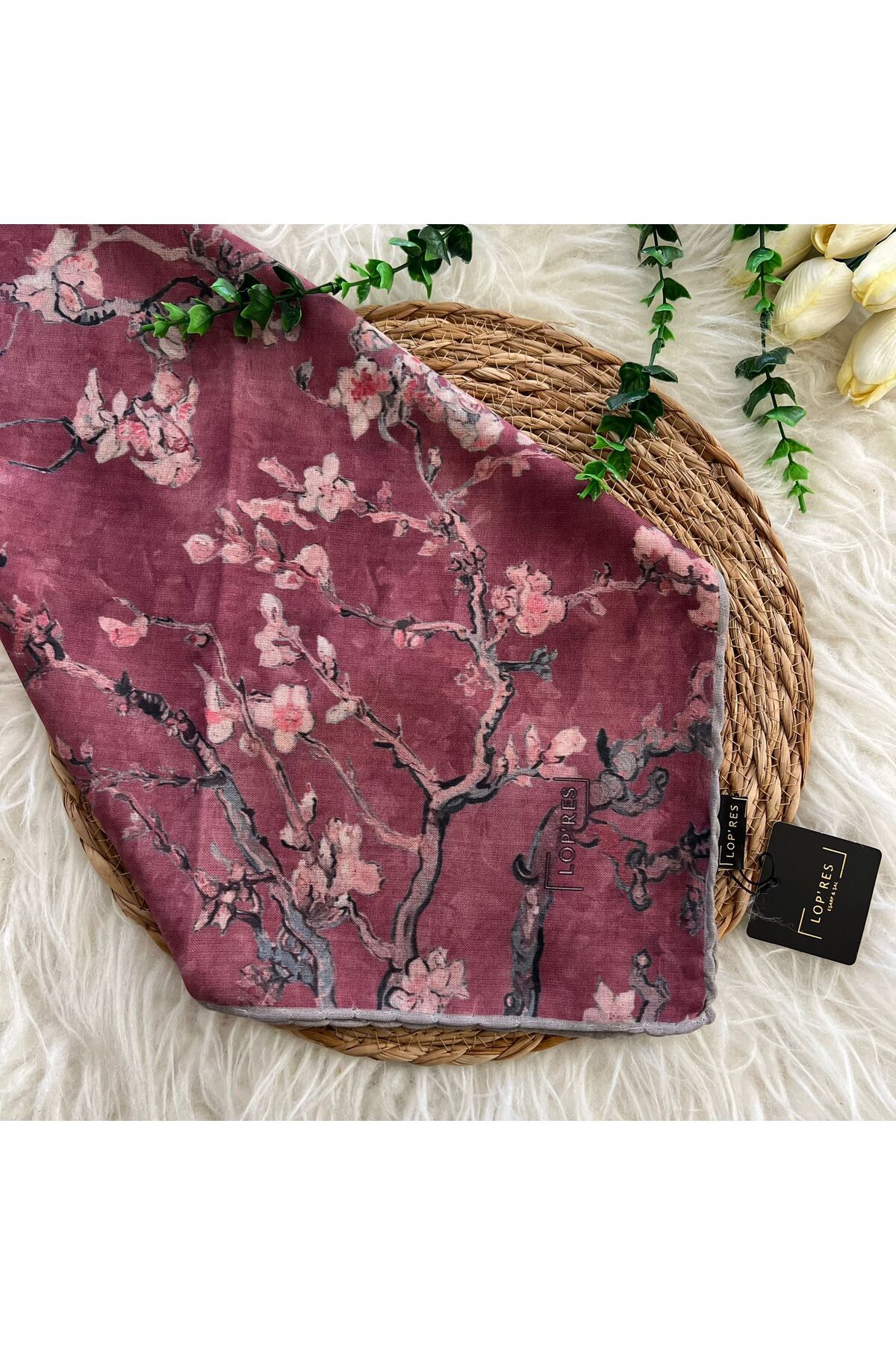 LOPRES - Soft Pamuklu Eşarp smb31