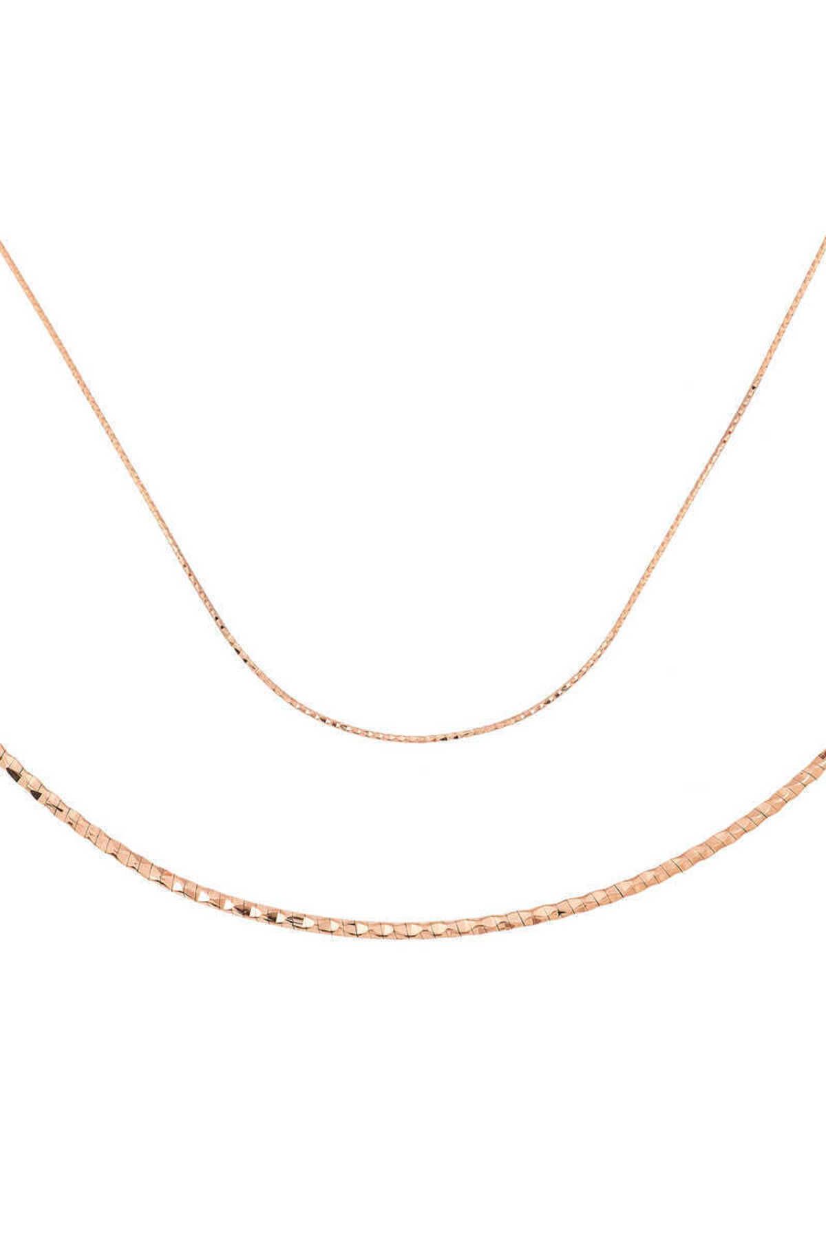 S PAZARIM Gümüş Omega Choker Zincir