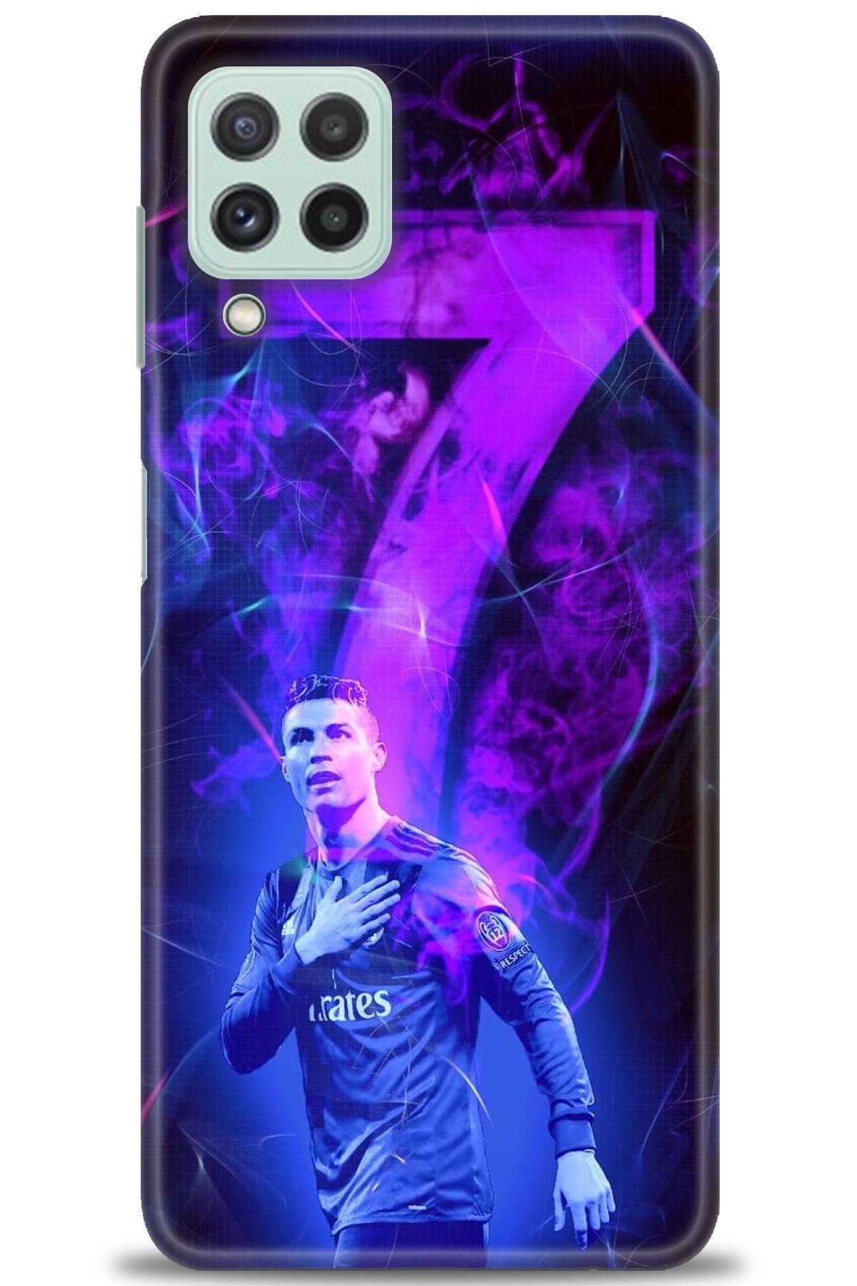 CooperTech Samsung Galaxy A22 İle Uyumlu HD Baskılı Desenli Silikon Kılıf - 1089
