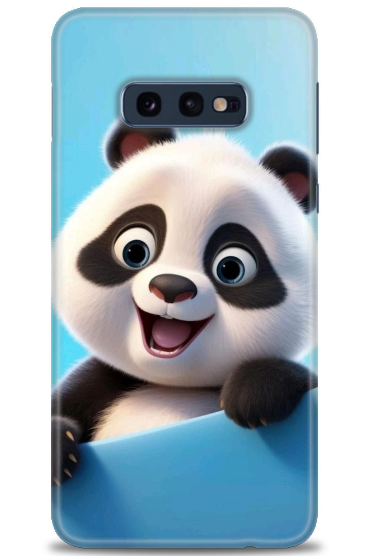 CooperTech Samsung Galaxy S10E İle Uyumlu HD Baskılı Desenli Silikon Kılıf - 765