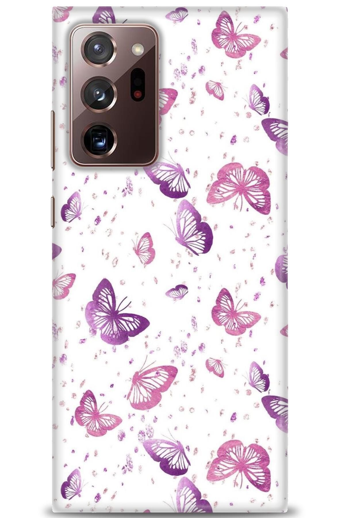 CooperTech Samsung Galaxy Note 20 İle Uyumlu HD Baskılı Desenli Silikon Kılıf - 116