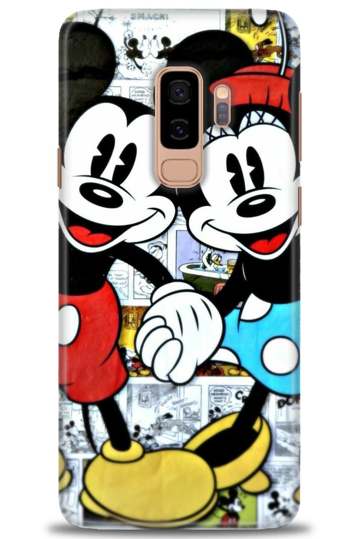 CooperTech Samsung Galaxy S9 Plus İle Uyumlu HD Baskılı Desenli Silikon Kılıf - 161