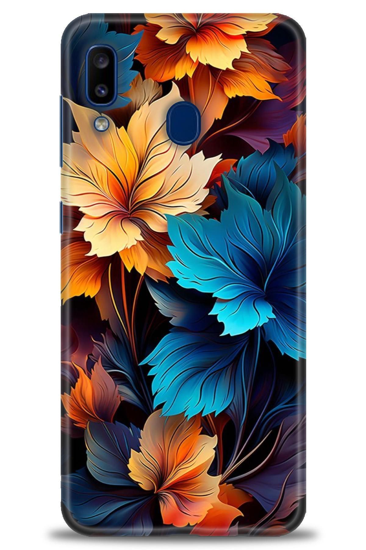 CooperTech Samsung Galaxy A20 İle Uyumlu HD Baskılı Desenli Silikon Kılıf - 972