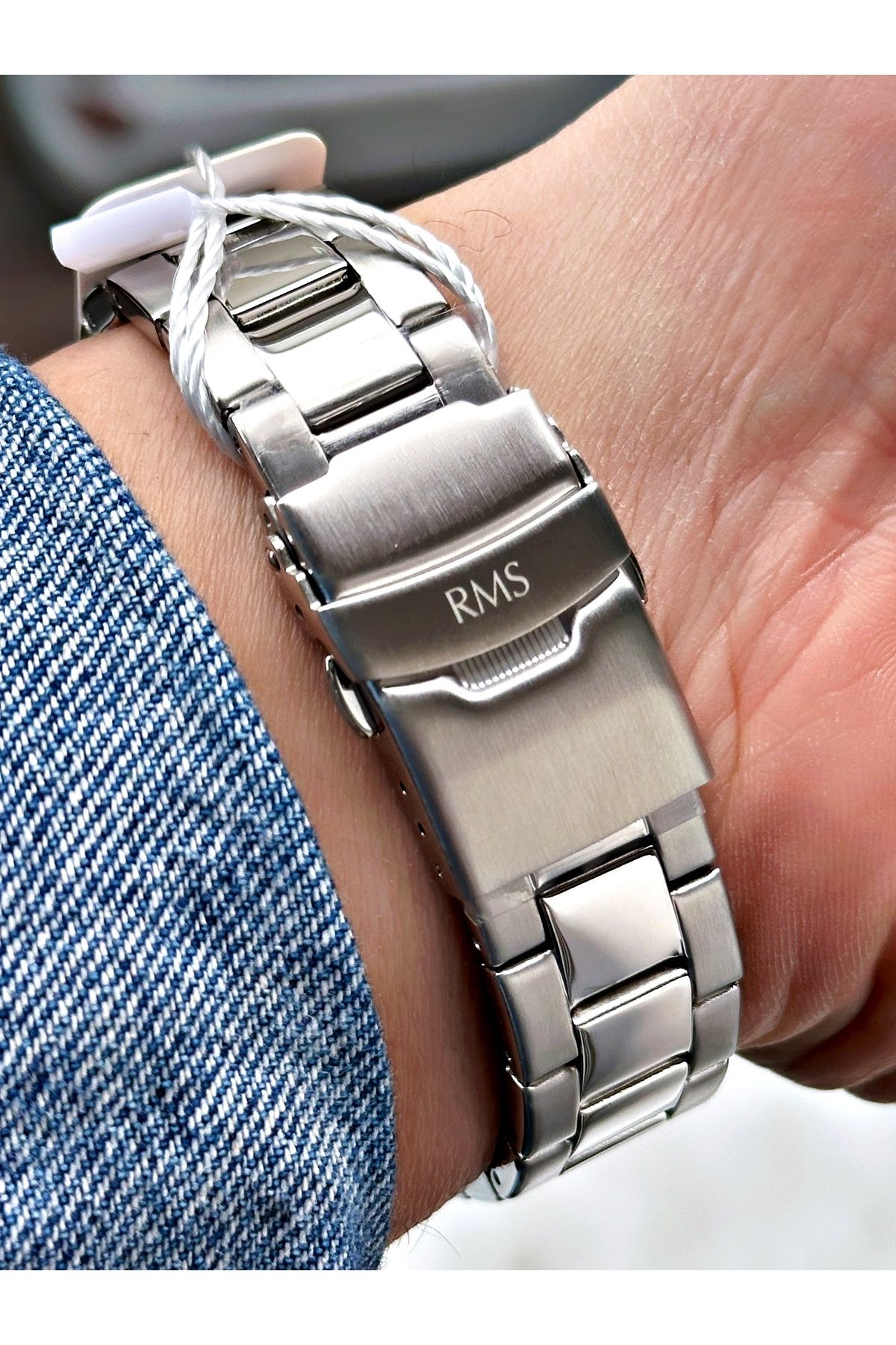 Romanson-With Calendar Steel Band Steel Case Men's Wrist Watch 1623.01Sz 4