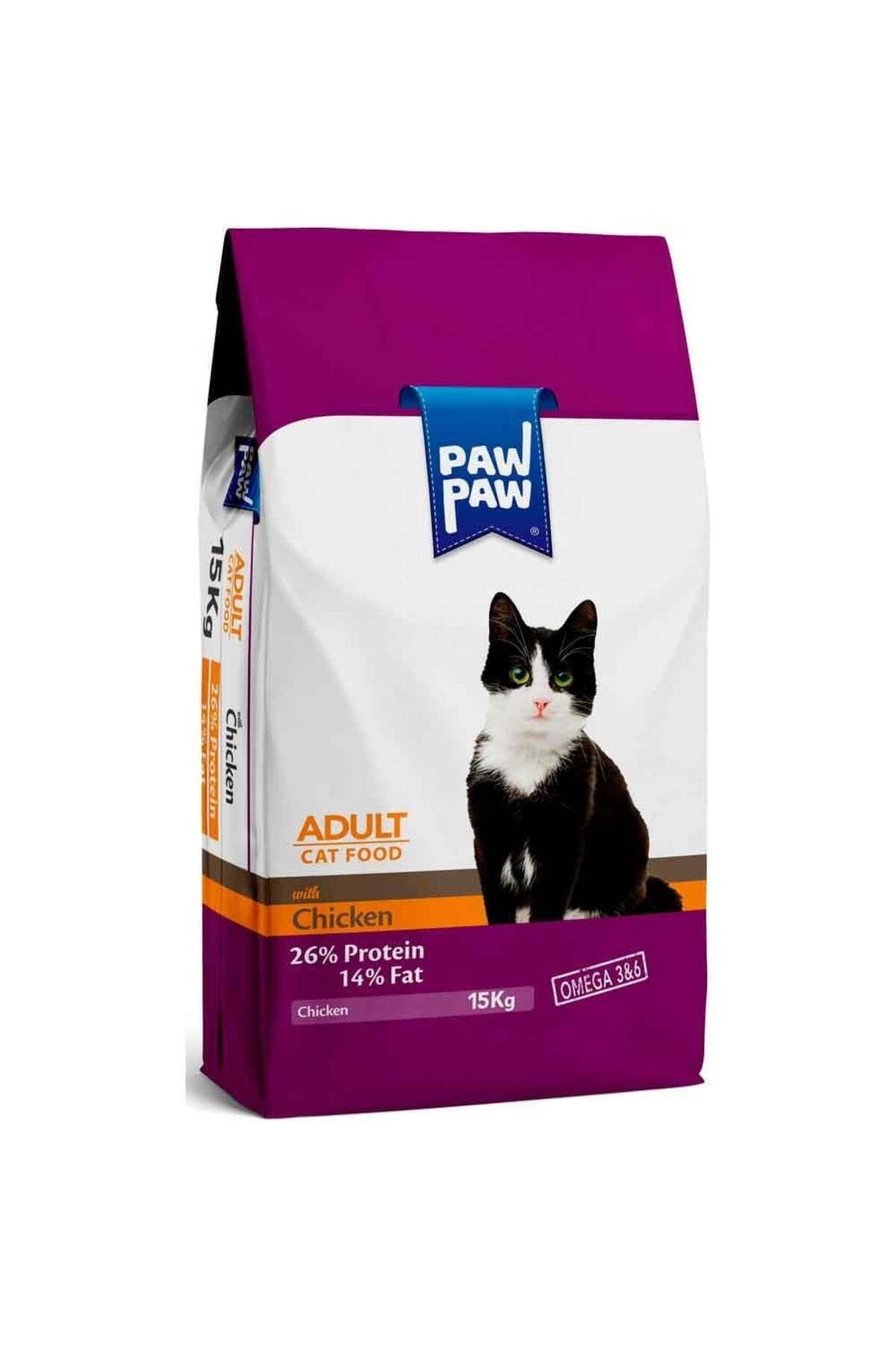 Paw Paw TAVUKLU KEDİ MAMASI