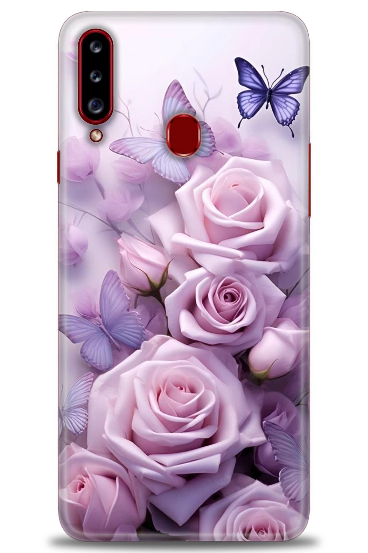 CooperTech Samsung Galaxy A20S İle Uyumlu HD Baskılı Desenli Silikon Kılıf - 530