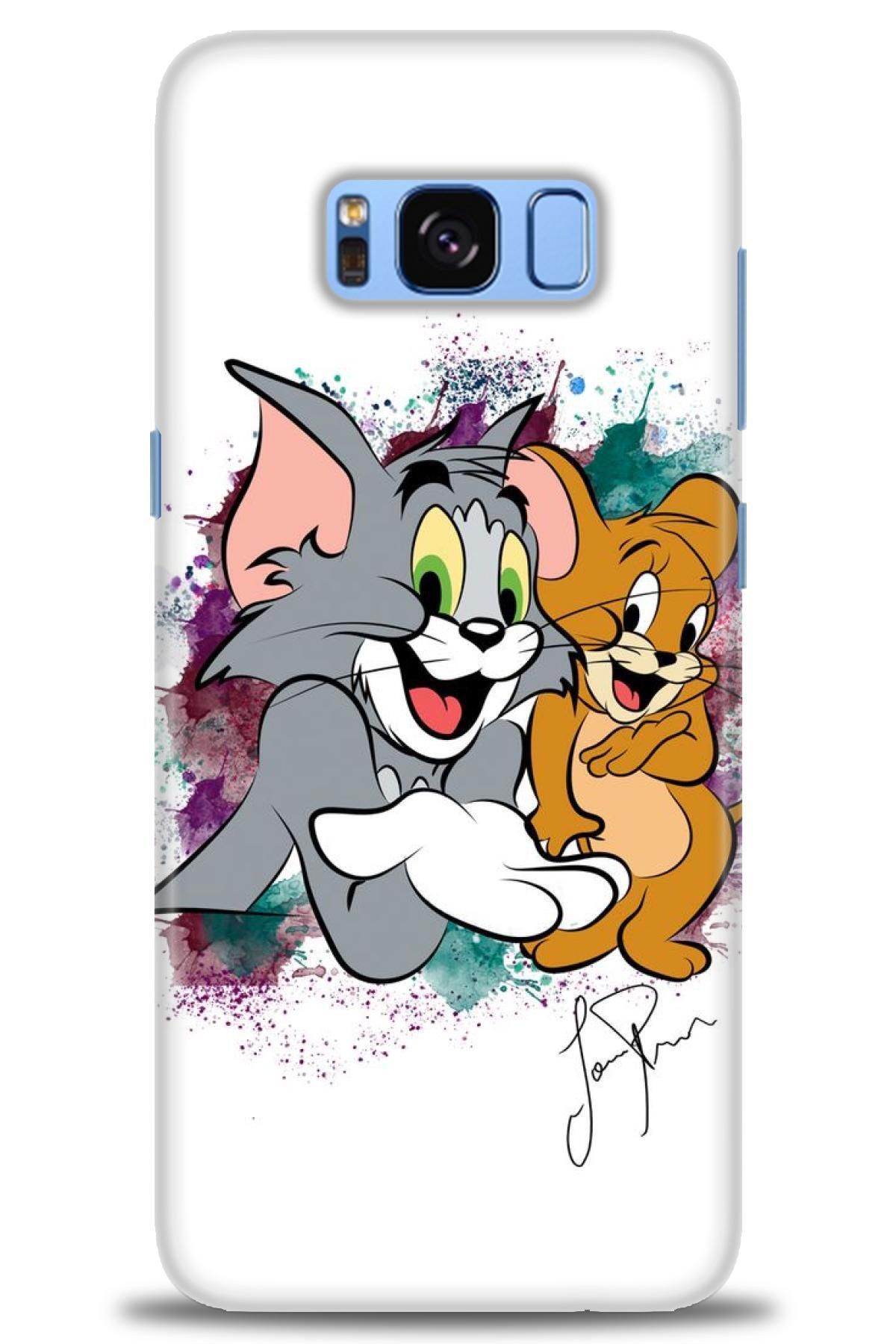 CooperTech Samsung Galaxy S8 Plus İle Uyumlu HD Baskılı Desenli Silikon Kılıf - 1098