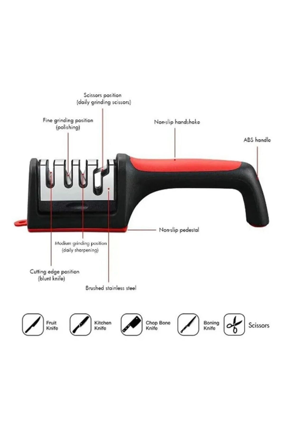 essentialneedsforall-PROFESSIONAL KNIFE SHARPENER WITH 4