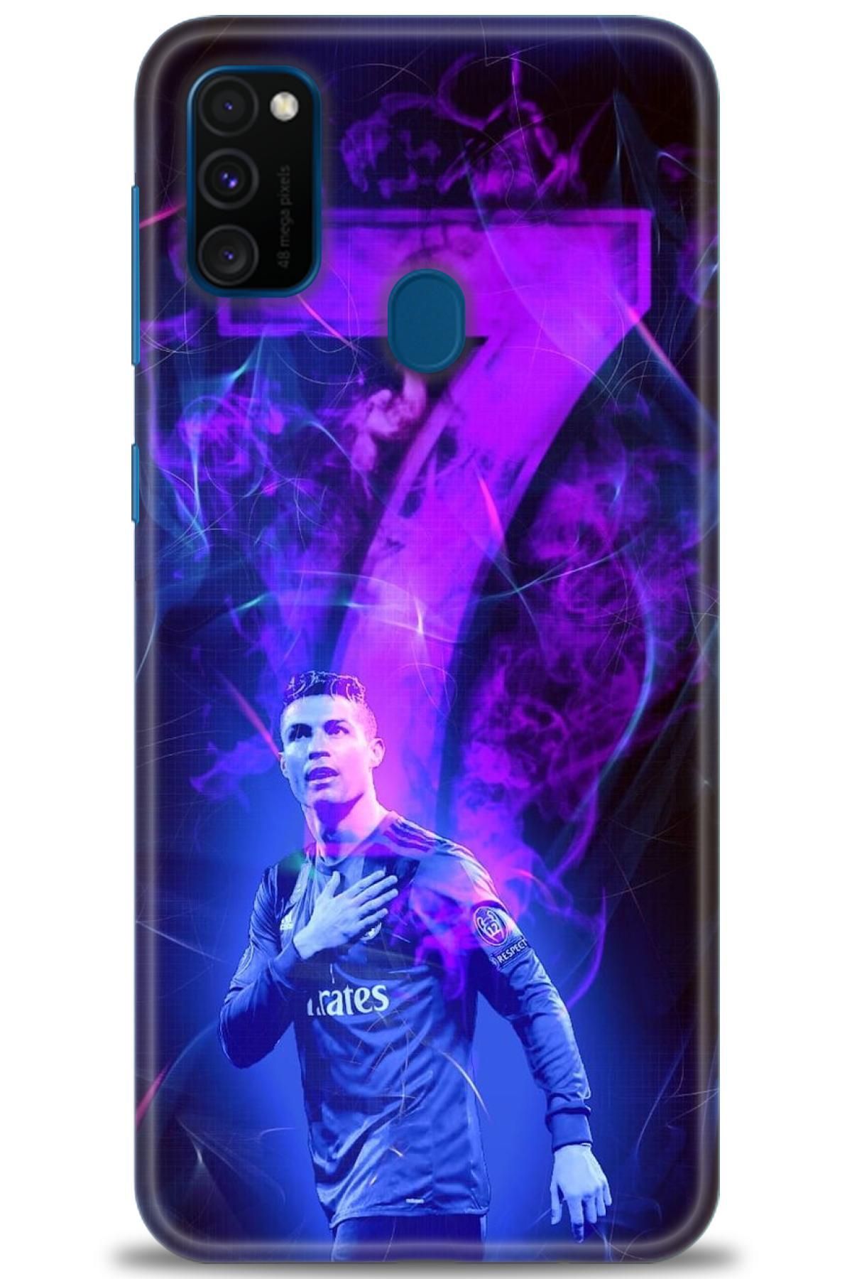 CooperTech Samsung Galaxy M30S İle Uyumlu HD Baskılı Desenli Silikon Kılıf - 1089