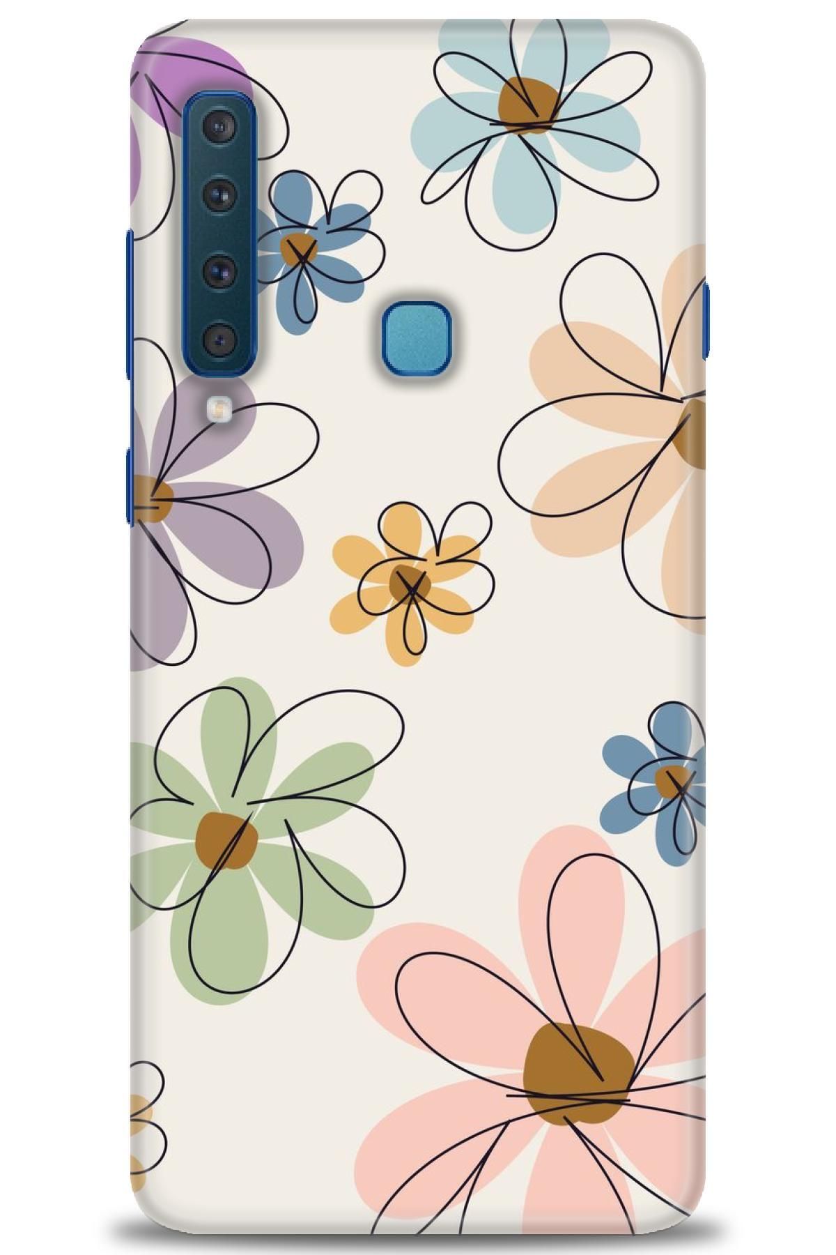 CooperTech Samsung Galaxy A9 2018 İle Uyumlu HD Baskılı Desenli Silikon Kılıf - 549