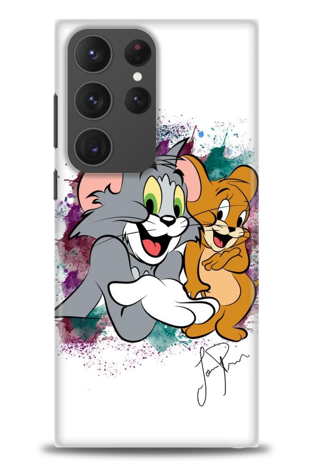 CooperTech Samsung Galaxy S23 Ultra İle Uyumlu HD Baskılı Desenli Silikon Kılıf - 1098